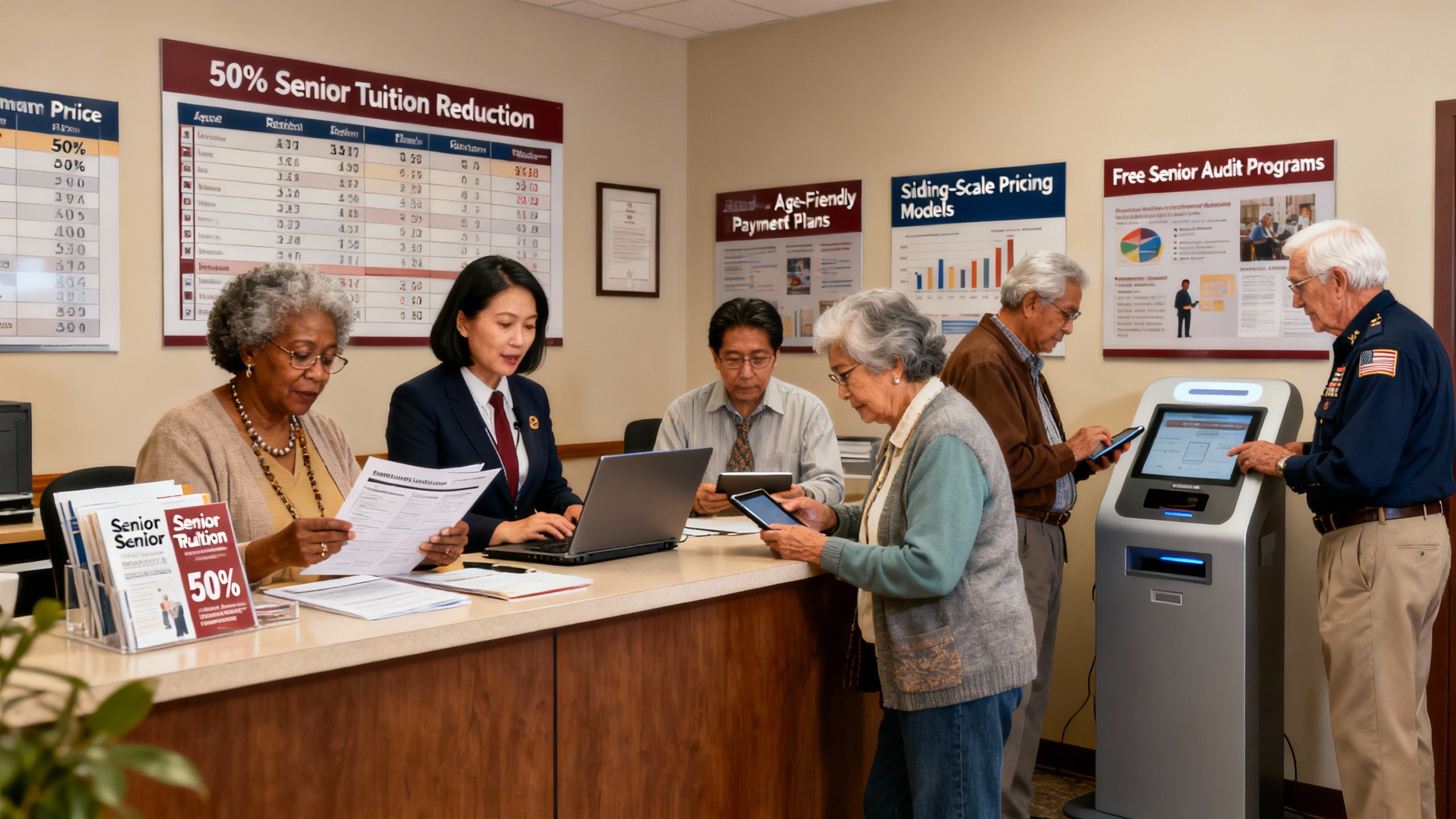 The senior discount revolution: How age-friendly pricing models in online learning combat both ageism and financial barriers